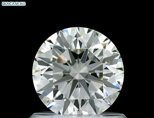 0.9 carat J-VS2 Excellent cut Natūralus Round Deimantas (1)