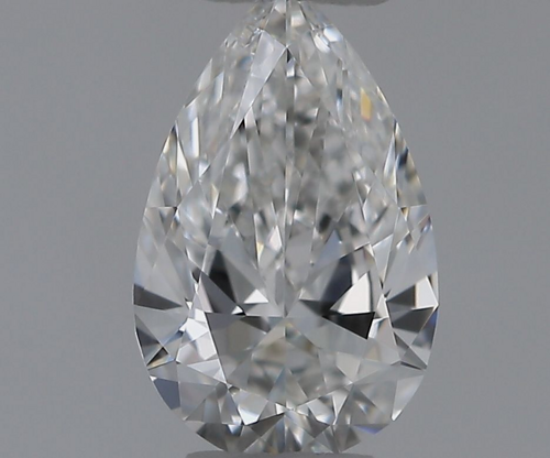 0.31 carat E-IF Natūralus Pear Deimantas (1)