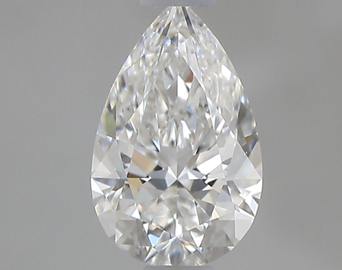 0.59 carat F-VS1 Natūralus Pear Deimantas (1)