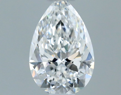 0.41 carat D-VVS1 Natūralus Pear Deimantas (1)