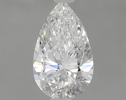 0.7 carat E-SI1 Natūralus Pear Deimantas (1)