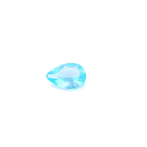 0.36 carat BLUE Pear Apatite (1)