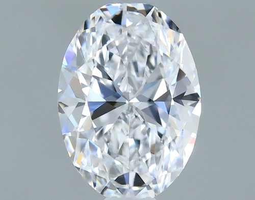 0.4 carat D-VS1 Natūralus Oval Deimantas (1)