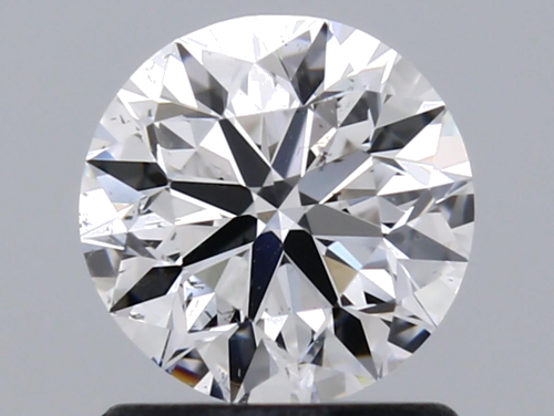 1.01 carat D-SI1 Very Good cut Natūralus Round Deimantas (1)