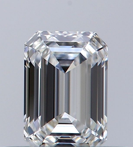 0.34 carat F-VVS2 Natūralus Emerald Deimantas (1)