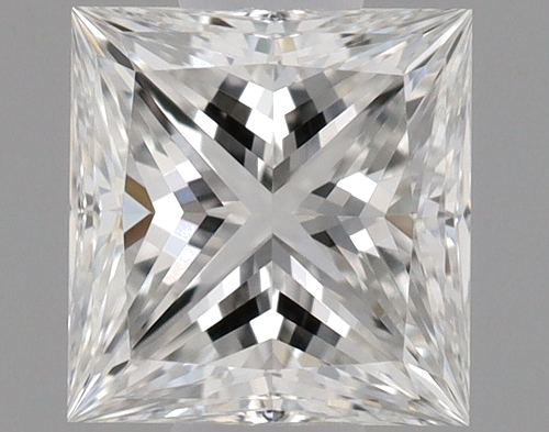0.56 carat F-VVS1 Natūralus Princess Deimantas (1)