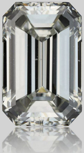 0.48 carat I-VVS2 Natūralus Emerald Deimantas (1)