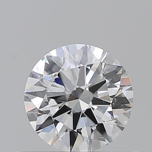 0.52 carat E-SI1 Excellent cut Natūralus Round Deimantas (1)