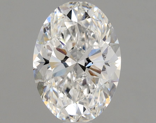 1.0 carat F-SI2 Natūralus Oval Deimantas (1)