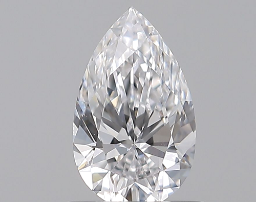 0.7 carat D-IF Natūralus Pear Deimantas (1)