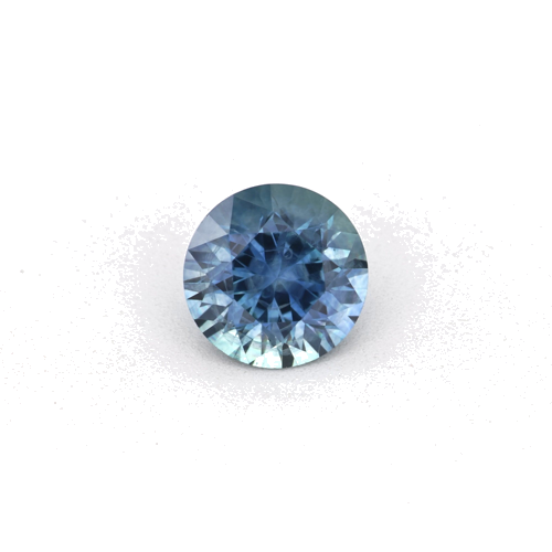 0.62 carat BLUE Round Safyras (1)