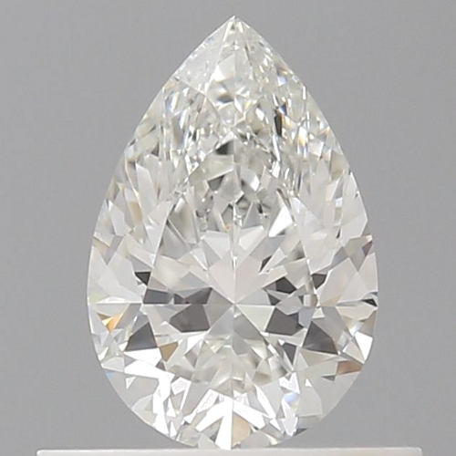 0.5 carat G-VVS1 Natūralus Pear Deimantas (1)