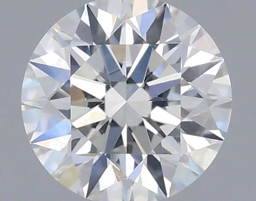 0.43 carat F-SI1 Excellent cut Natūralus Round Deimantas (1)