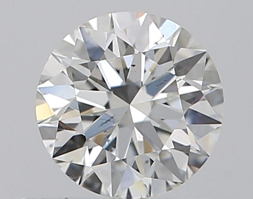 0.5 carat F-SI1 Excellent cut Natūralus Round Deimantas (1)