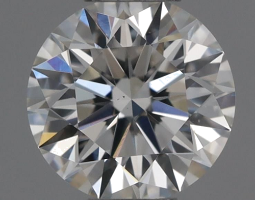 0.32 carat G-VS2 Excellent cut Natūralus Round Deimantas (1)