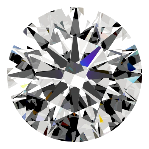 0.41 carat G-VS1 Excellent cut Natūralus Round Deimantas (1)