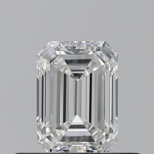0.51 carat F-VVS2 Natūralus Emerald Deimantas (1)