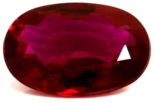 0.46 carat RED Oval Rubinas (1)