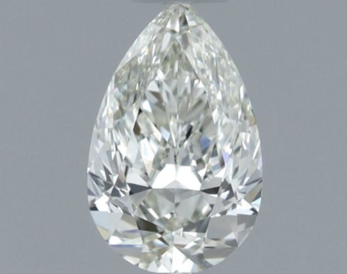 0.51 carat J-VVS1 Natūralus Pear Deimantas (1)