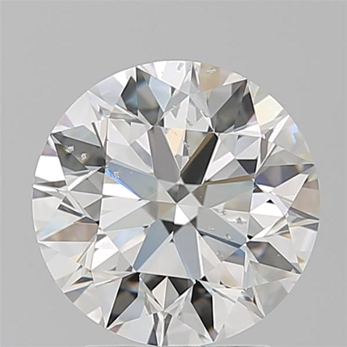 3.02 carat G-SI2 Excellent cut Natūralus Round Deimantas (1)