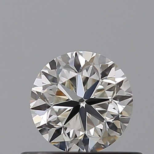 0.4 carat I-VVS2 GD cut Natūralus Round Deimantas (1)