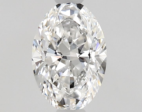 0.6 carat D-VS2 Natūralus Oval Deimantas (1)