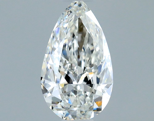 0.5 carat G-VVS2 Natūralus Pear Deimantas (1)