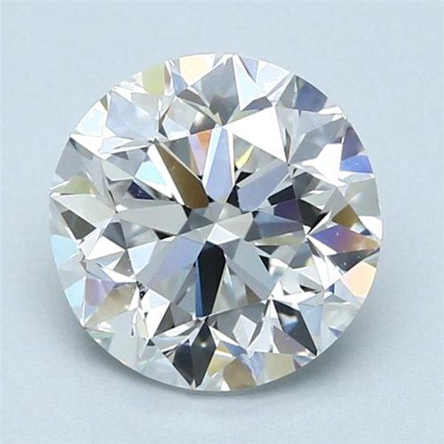 3.02 carat E-VS2 Very Good cut Natūralus Round Deimantas (1)
