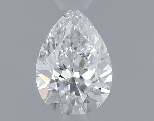 0.3 carat D-SI1 Natūralus Pear Deimantas (1)