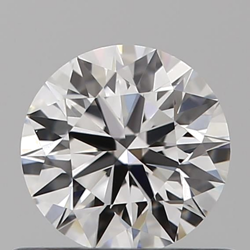 0.5 carat E-VVS2 Excellent cut Natūralus Round Deimantas (1)