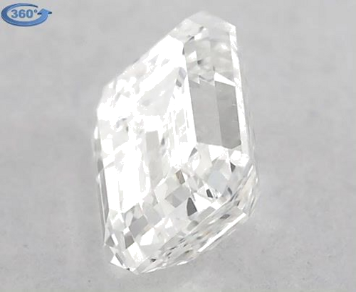 0.46 carat G-SI1 Natūralus Emerald Deimantas (1)