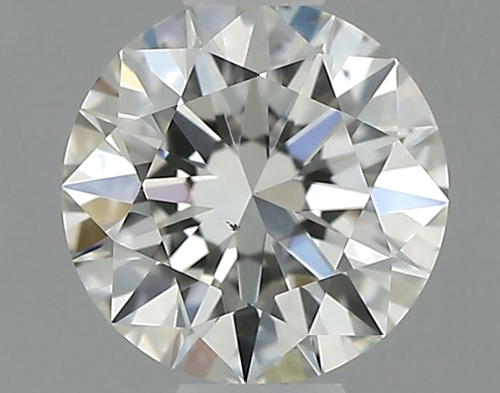 0.51 carat I-VS2 Excellent cut Natūralus Round Deimantas (1)