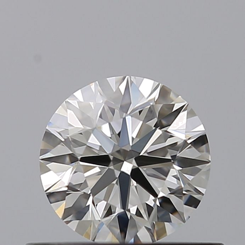 0.5 carat F-VVS2 Excellent cut Natūralus Round Deimantas (1)