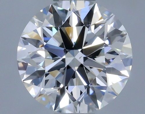 0.65 carat F-VS1 Excellent cut Natūralus Round Deimantas (1)