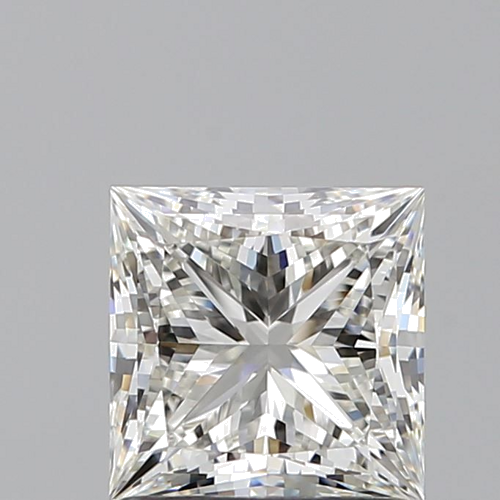 1.11 carat H-VVS1 Natūralus Princess Deimantas (1)