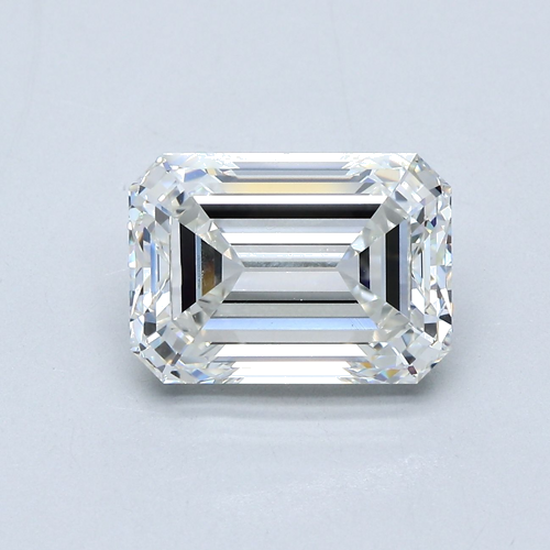 4.03 carat H-VVS2 Natūralus Emerald Deimantas (1)