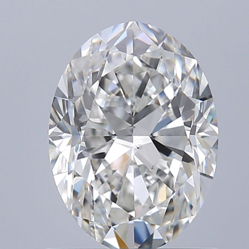 1.0 carat G-VS2 Natūralus Oval Deimantas (1)