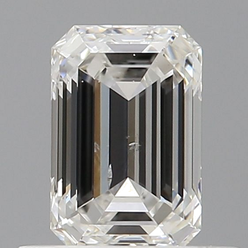 0.64 carat H-SI1 Natūralus Emerald Deimantas (1)