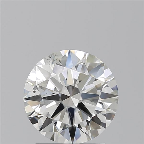 2.01 carat G-SI1 Excellent cut Natūralus Round Deimantas (1)