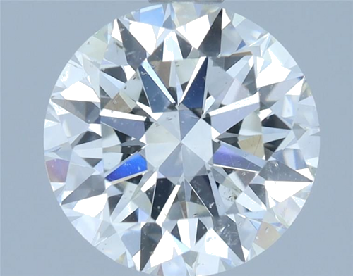 1.64 carat H-SI1 Excellent cut Natūralus Round Deimantas (1)