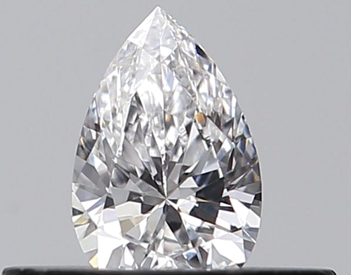 0.23 carat D-VS1 Natūralus Pear Deimantas (1)