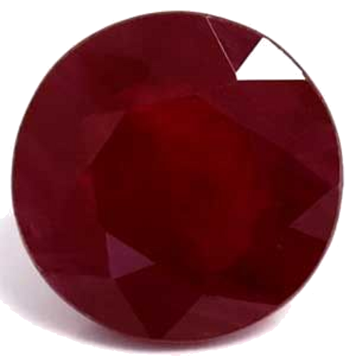 1.69 carat RED Round Rubinas (1)