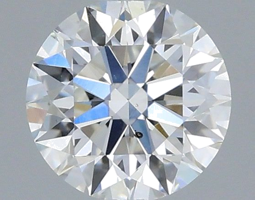 0.37 carat G-SI1 Excellent cut Natūralus Round Deimantas (1)