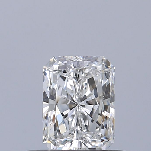 0.4 carat D-VVS2 Natūralus Radiant Deimantas (1)