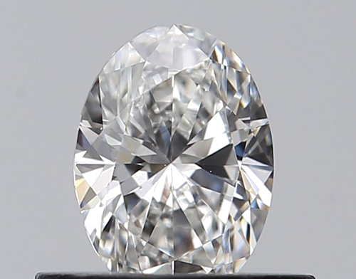 0.47 carat F-VVS2 Natūralus Oval Deimantas (1)