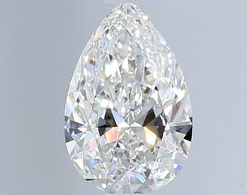 0.52 carat F-VS1 Natūralus Pear Deimantas (1)