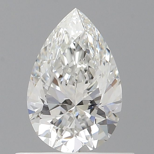 0.6 carat G-VVS1 Natūralus Pear Deimantas (1)