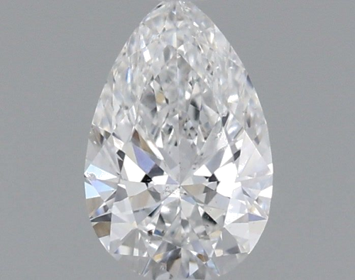 0.47 carat E-SI2 Natūralus Pear Deimantas (1)