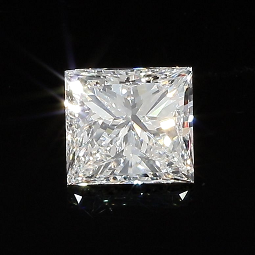 1.0 carat H-VS2 Natūralus Princess Deimantas (1)