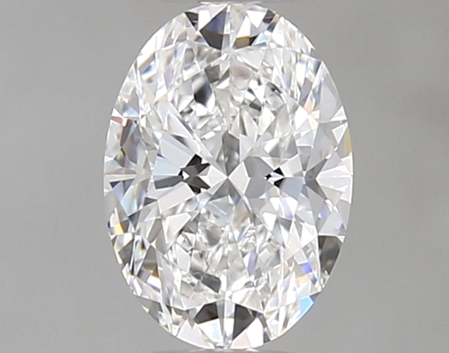 0.5 carat E-VS1 Natūralus Oval Deimantas (1)